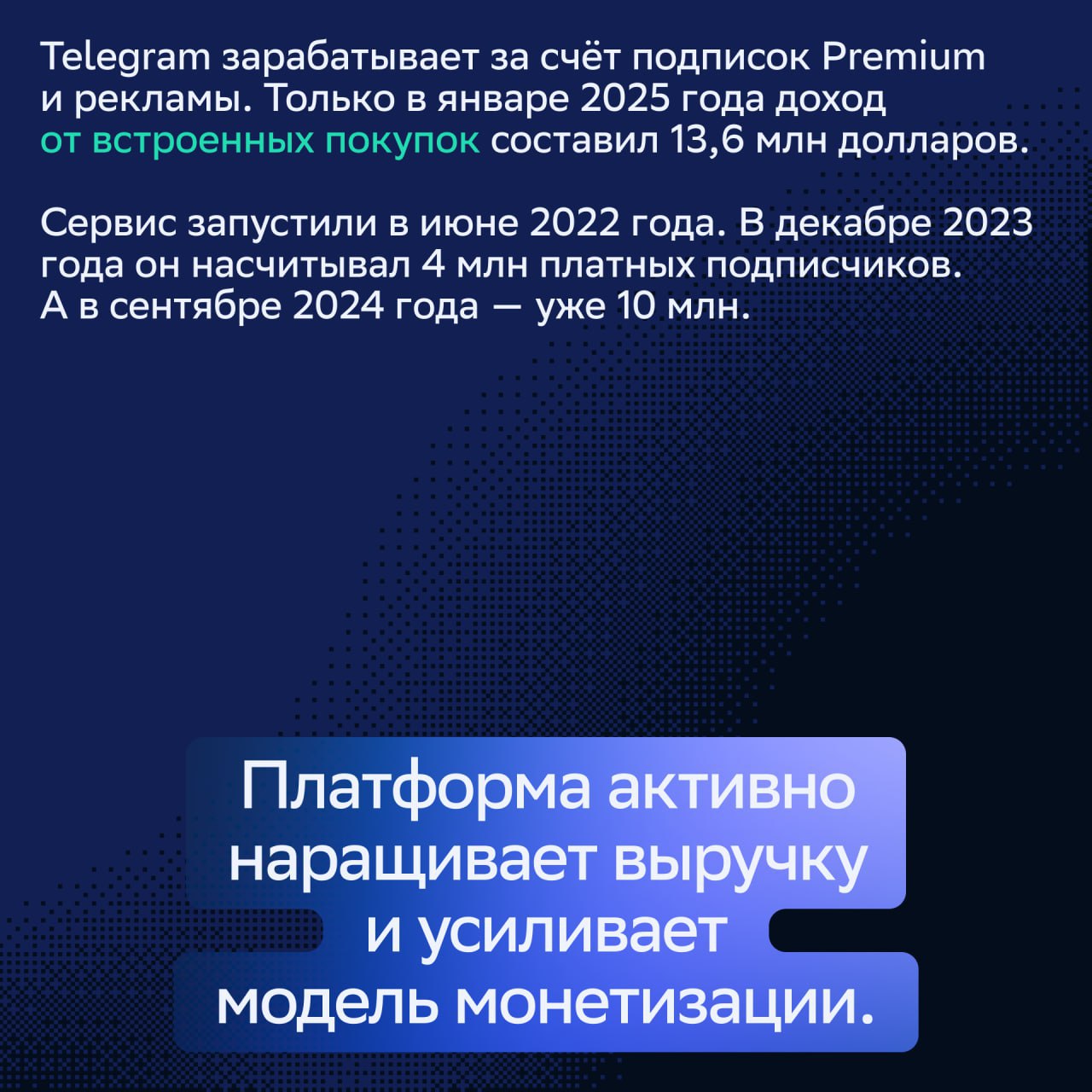 ⚡️ Ключевая статистика по Telegram в 2025 году
СберМаркетинг перевели и собрали ключевые данные по метрикам исследования RichAds.
#соцсети
MEDIA RESEARCHES | Сетка — социальная сеть от hh.ru
