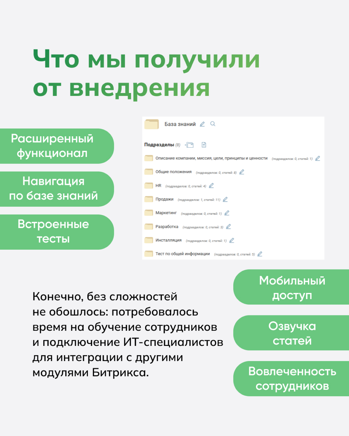 Как мы в TouchOn организовали базу знаний на Битрикс24 | Сетка — социальная сеть от hh.ru