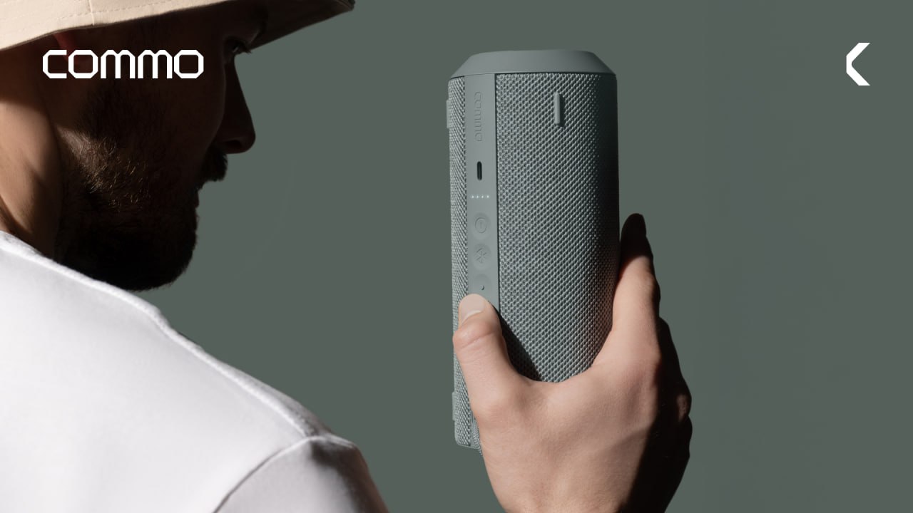 ⏺ Яндекс Фабрика выпустила первую линейку портативных Bluetooth-колонок от бренда Commo
Commo Stage 5 — небольшая колонка мощностью 5 Вт | Сетка — социальная сеть от hh.ru