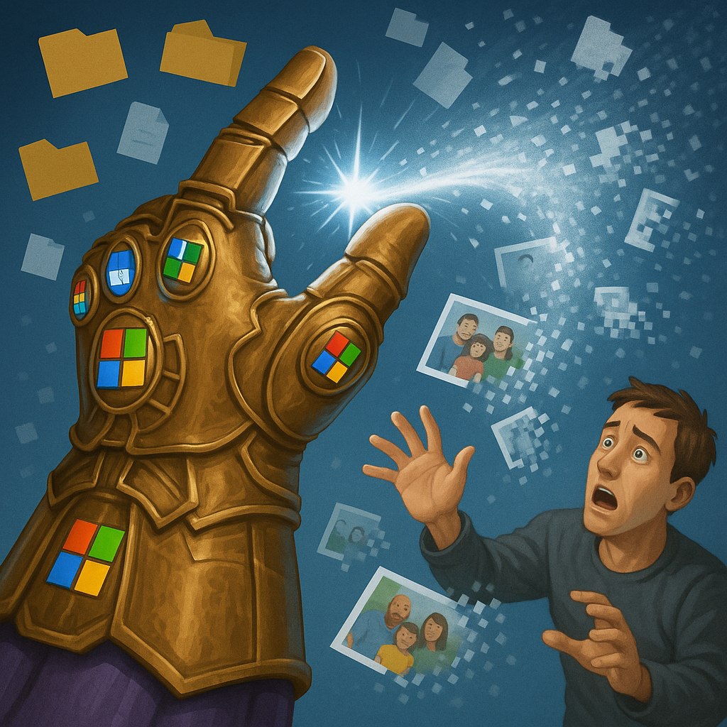 😱 Microsoft случайно "уничтожила" 30 лет жизни пользователя
Один пользователь хранил в OneDrive свои данные за 30 лет — фотографии с 1990-х, документы, работы | Сетка — социальная сеть от hh.ru