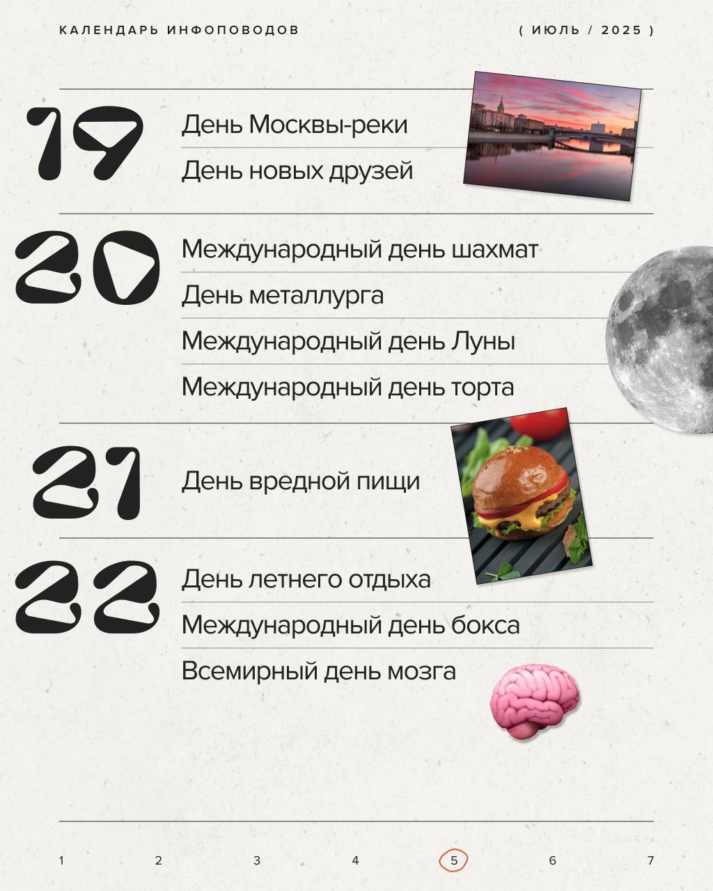 что будем праздновать в июле? | Сетка — социальная сеть от hh.ru