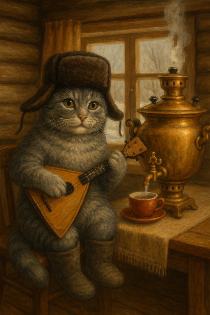 Это — русский кот.
А пост про русский код ниже 👇 | Сетка — социальная сеть от hh.ru