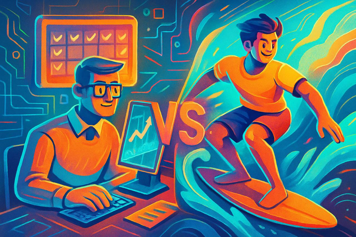 🌊 Долгая лояльность vs карьерный серфинг
Почему «сидеть годами в одной компании» больше не считается героизмом — и как нам всем с этим жить?
В старые добрые времена (ну, лет так 10–15 назад) резюме с ... | Сетка — социальная сеть от hh.ru