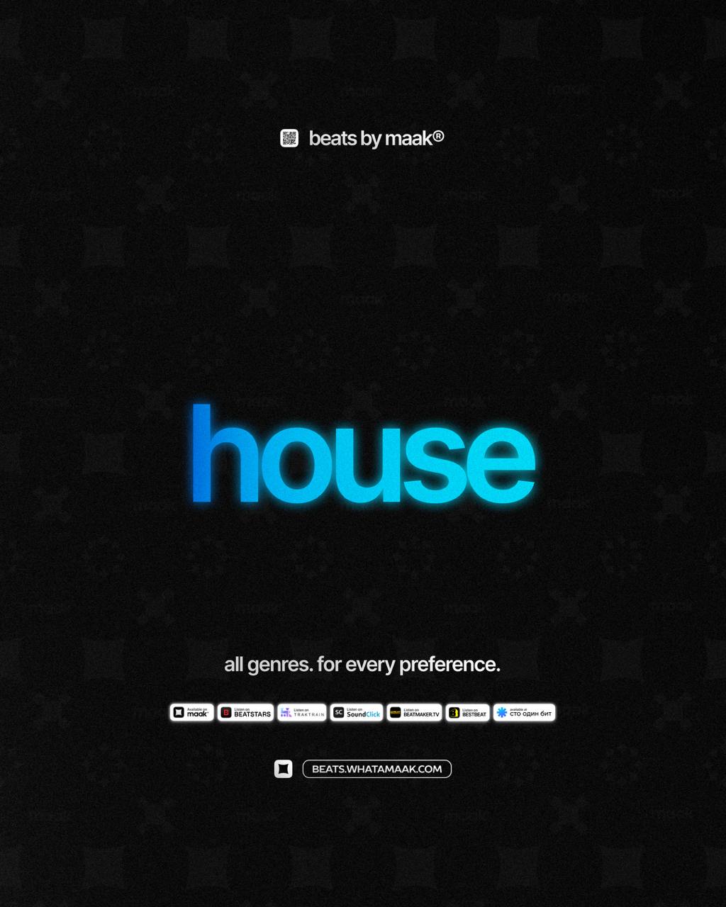 🎵 «House биты» ╳ от maak®
ℹ️ В нашем каталоге более 400 различных аранжировок, в самых популярных жанрах, на любой вкус и предпочтения | Сетка — социальная сеть от hh.ru