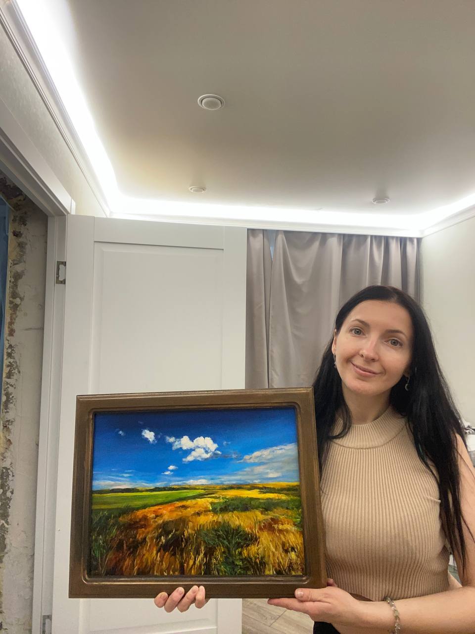 Друзья, привет!
Этой весной я решила сделать подарок для одного чудесного заведения моего любимого Геленджика- подарить свою картину в стены кафе "Хаты Казака" | Сетка — социальная сеть от hh.ru