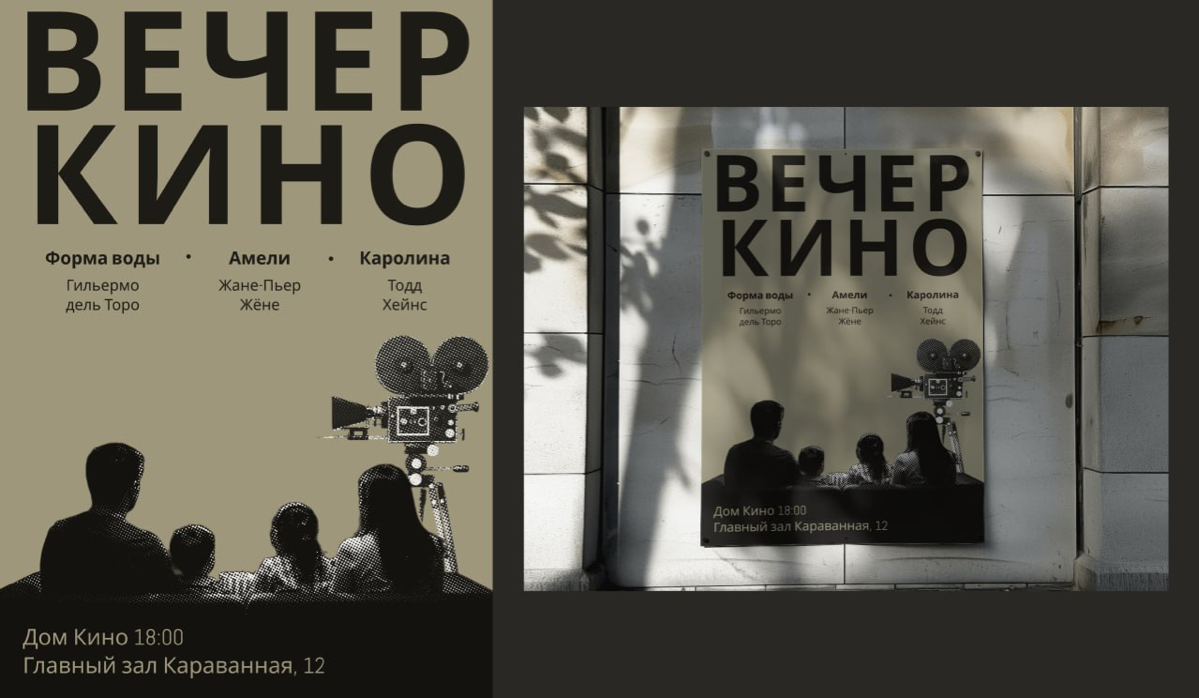 Плакат | Сетка — социальная сеть от hh.ru