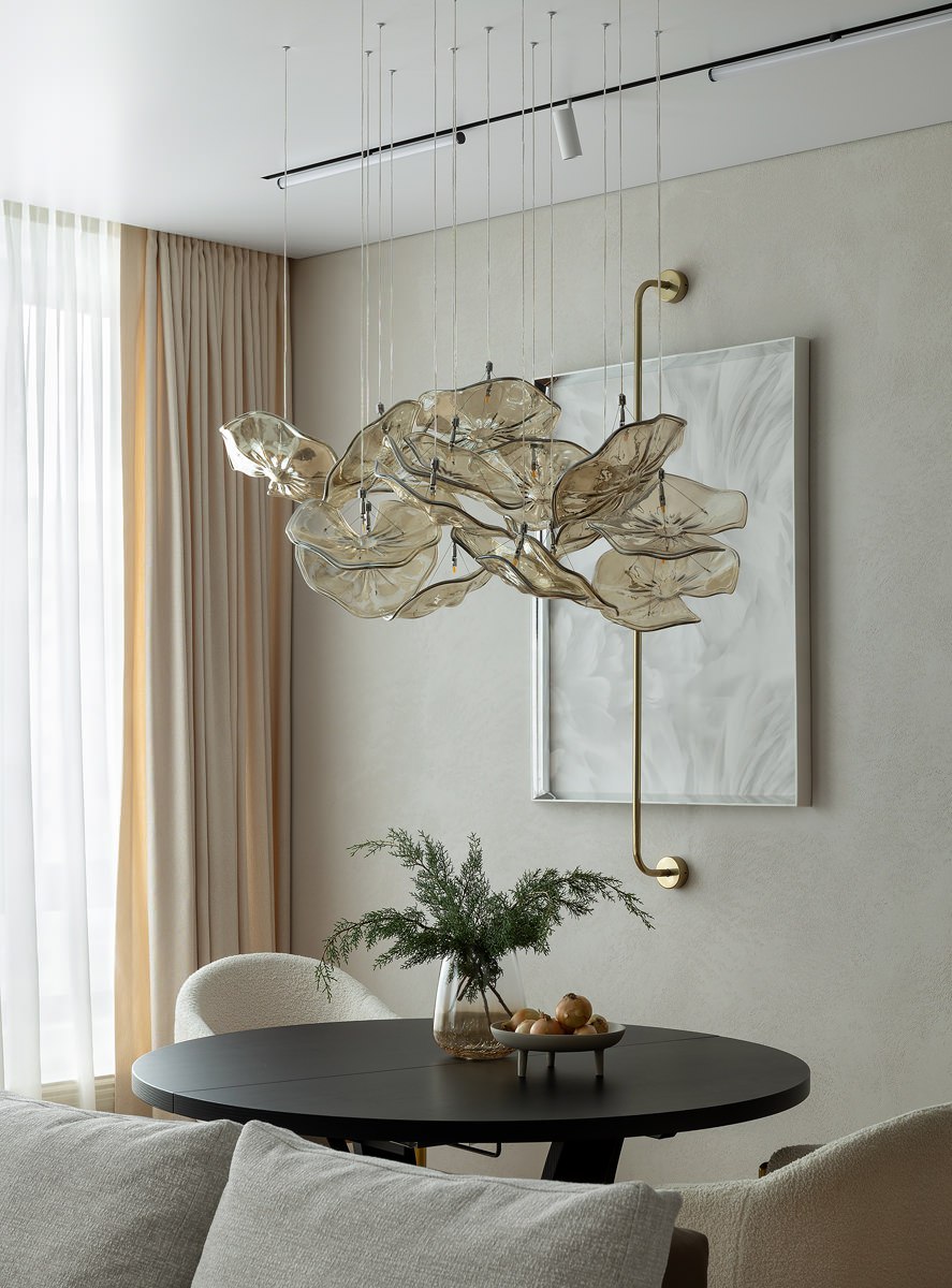 Этот проект дизайнер Ландыш Насыбуллина создала для молодой семьи с ребенком и котом, которые обратились в интерьерное агентство «ЮDизайн» с запросом на теплый, минималистичный интерьер со скрытой быт... | Сетка — социальная сеть от hh.ru