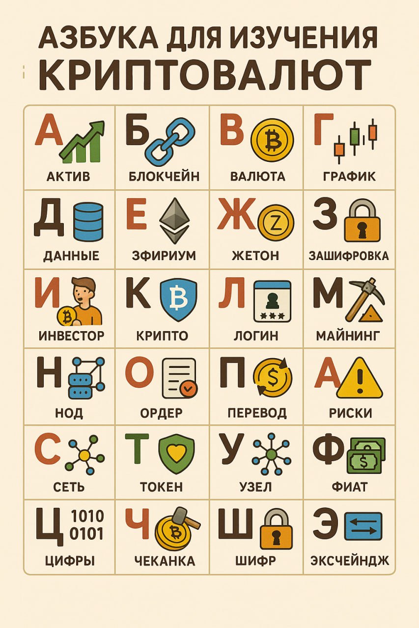 Вот вам промпт для ChatGPT, скидывайте свои азбуки в коменты 🤣
Сгенерируй образовательный постер в виде русского алфавита, где каждая буква представлена красочной иконкой и коротким словом на заданную... | Сетка — социальная сеть от hh.ru