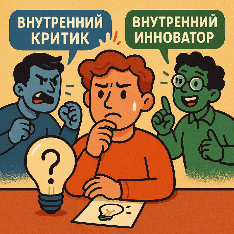 Ваш внутренний критик работает сверхурочно?
У каждого из нас внутри живут два «зверя» — изобретательный инноватор и подозрительный критик. Один мечтает о великом, другой шепчет «не выйдет» | Сетка — социальная сеть от hh.ru