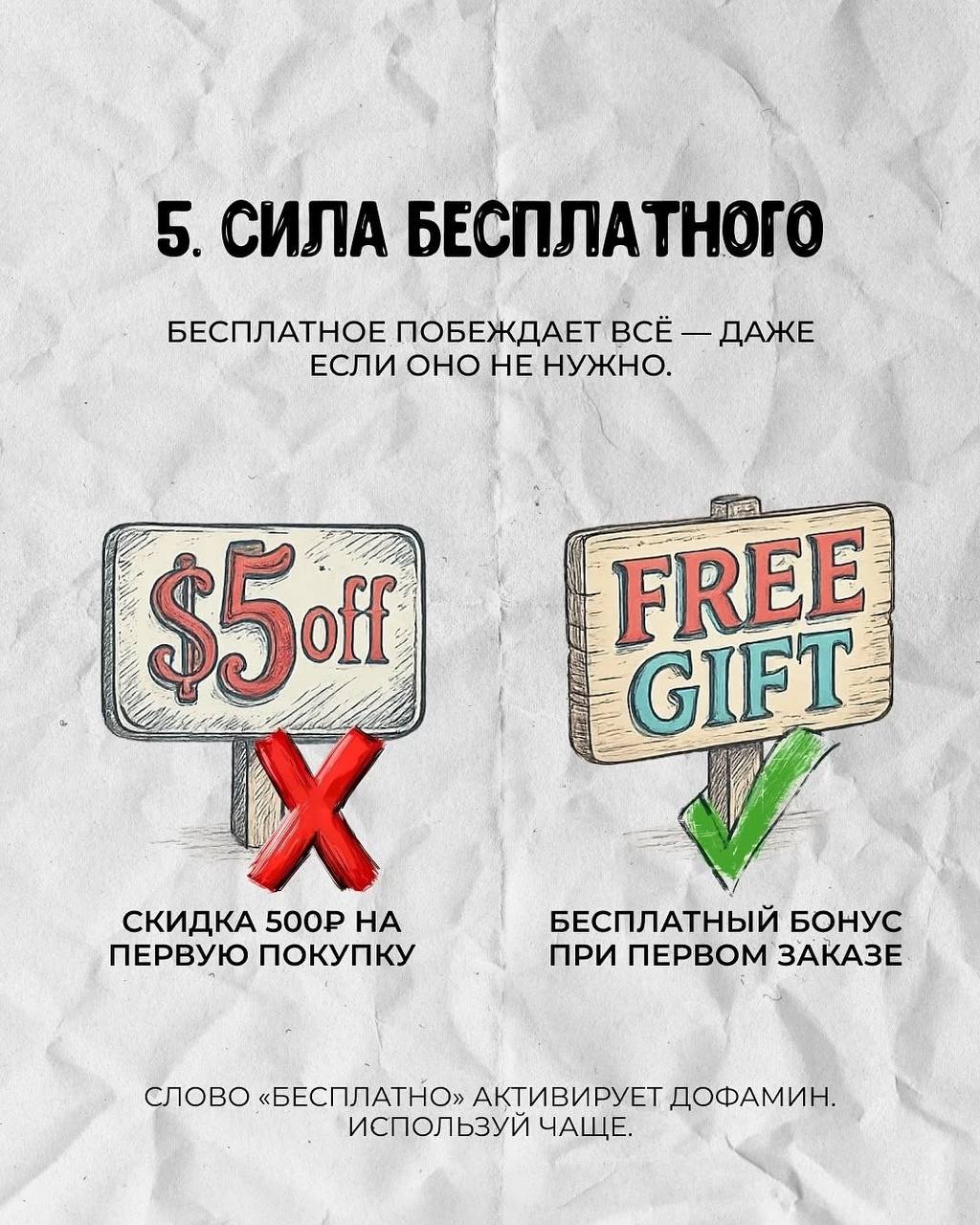 Сегодня листал интернет и наткнулся на подборку интересных маркетинговых фишек — 9 приёмов, которые реально работают | Сетка — социальная сеть от hh.ru