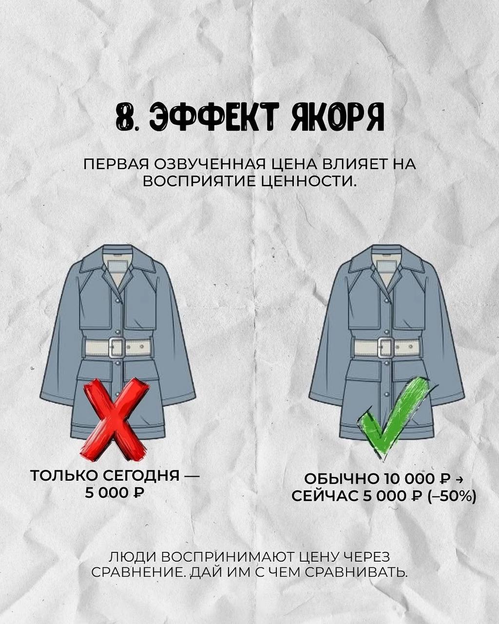 Сегодня листал интернет и наткнулся на подборку интересных маркетинговых фишек — 9 приёмов, которые реально работают | Сетка — социальная сеть от hh.ru
