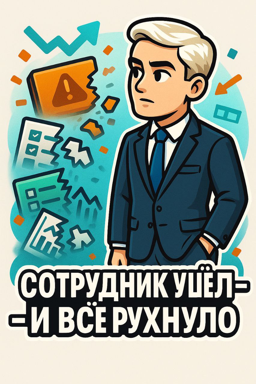 🤯 Почему?
«Когда Петров уходит — вместе с ним уходит и логика всей цепочки».
А вместе с ней — клиенты, задачи и остатки спокойствия.
У каждого бизнеса есть такой человек.
Петров | Сетка — социальная сеть от hh.ru