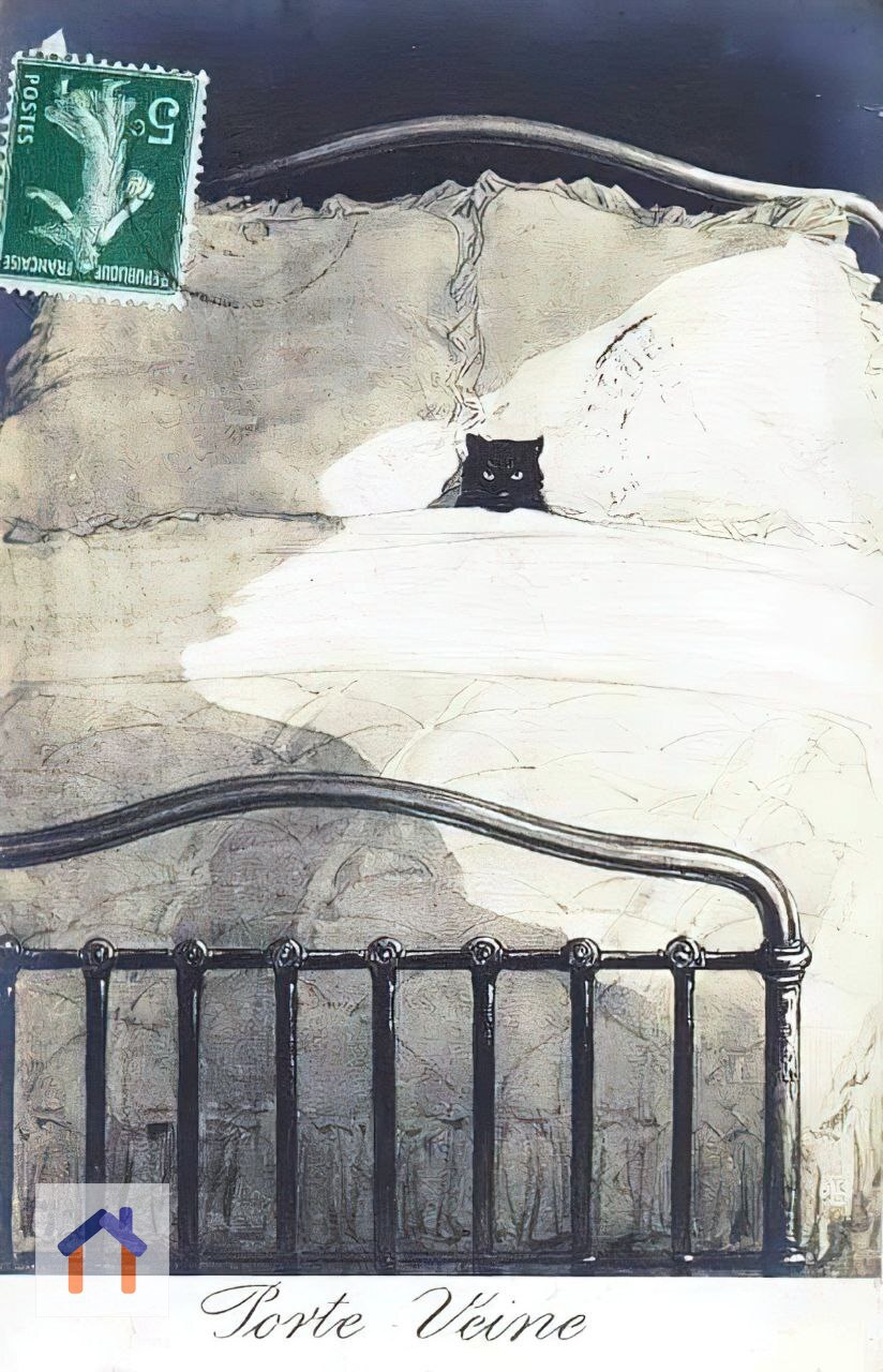 Открытка, Франция, 1913 г. | Сетка — социальная сеть от hh.ru