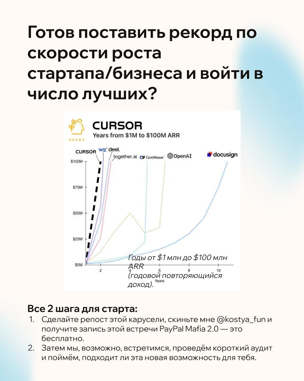 Рост от 100к до единорога
Наша новая программа МКС 3.0 | Сетка — социальная сеть от hh.ru