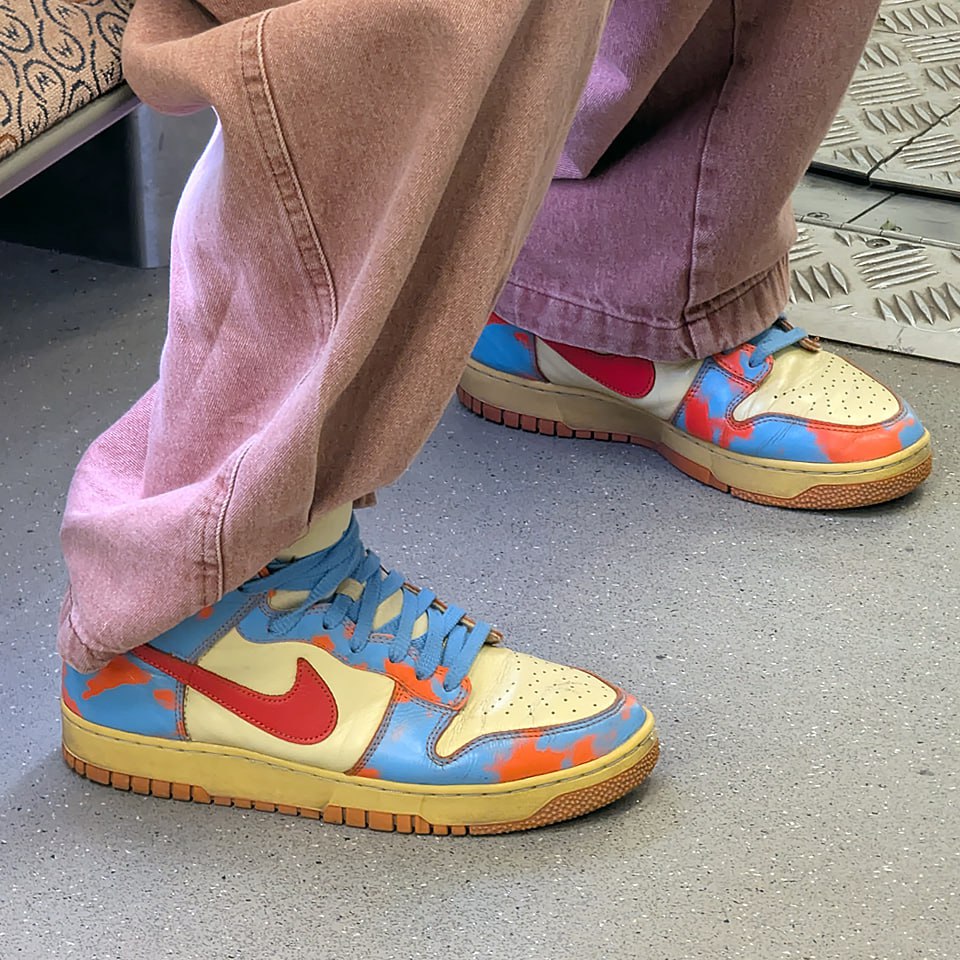 Nike Dunk High 1985 SP "Orange Acid Wash" — это не просто очередной ретро-винтаж | Сетка — социальная сеть от hh.ru