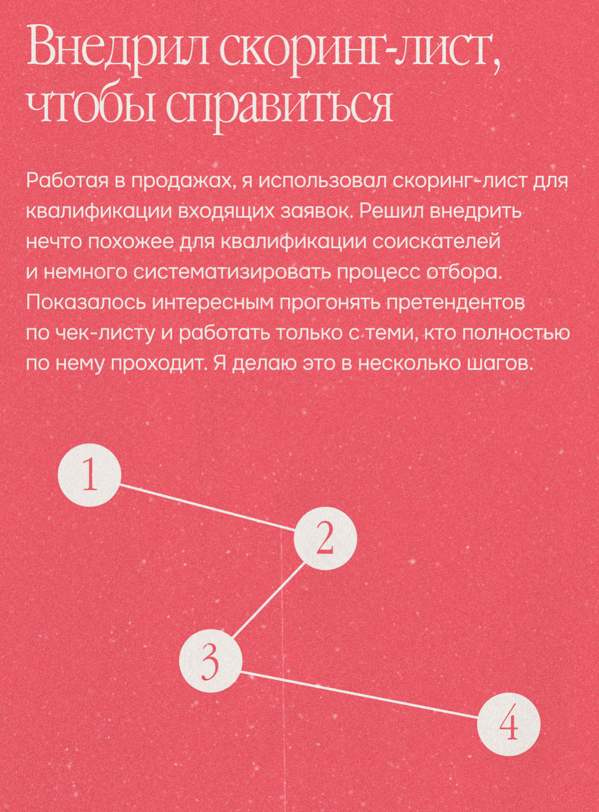 Практики нанимающих: скоринг-лист по кандидатам | Сетка — социальная сеть от hh.ru