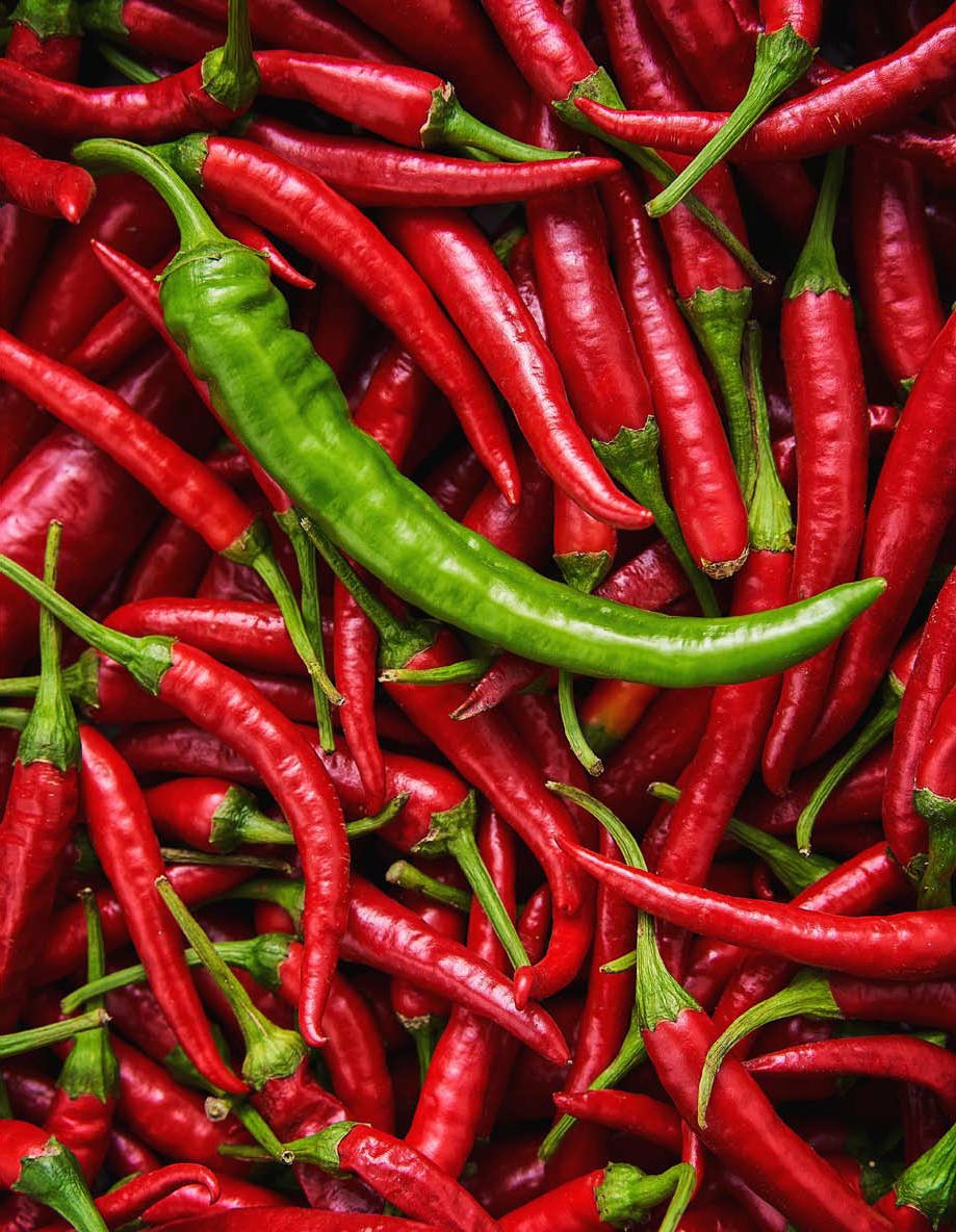 Перцы бывают очень разные, но неизменна их способность добавлять остроты и вкуса — от яркого, очень острого карибского красного перца до сладкого темно-бордового чили Поблано | Сетка — социальная сеть от hh.ru