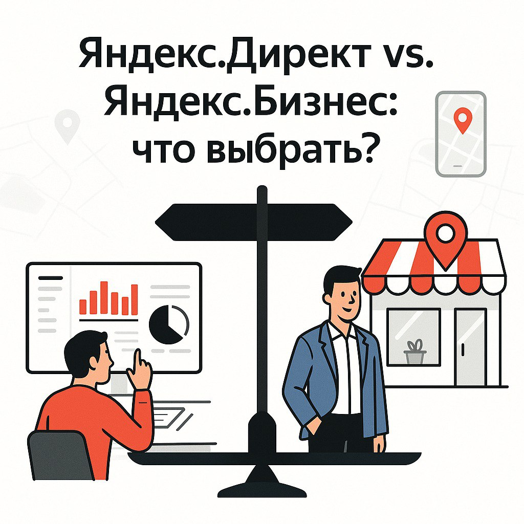 Яндекс.Директ vs. Яндекс.Бизнес: что выбрать? ⚖️ | Сетка — социальная сеть от hh.ru