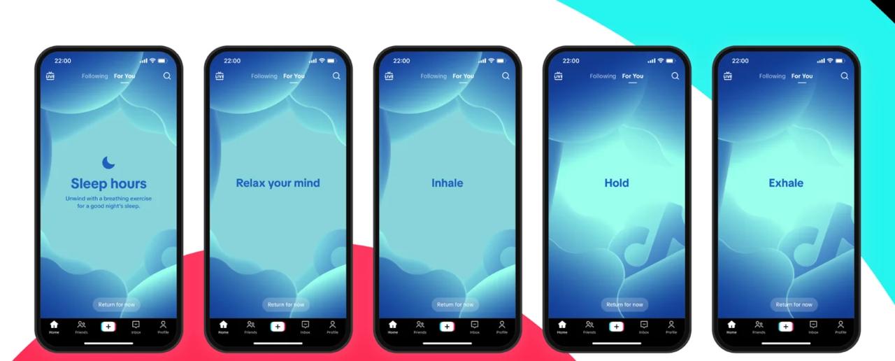 И пока мы ждём решения по TikTok, кто же станет его покупателем в США, компания запускает режим медитаций.
Этот режим будет по умолчанию прерывать ленту для подростков после 22:00 | Сетка — социальная сеть от hh.ru