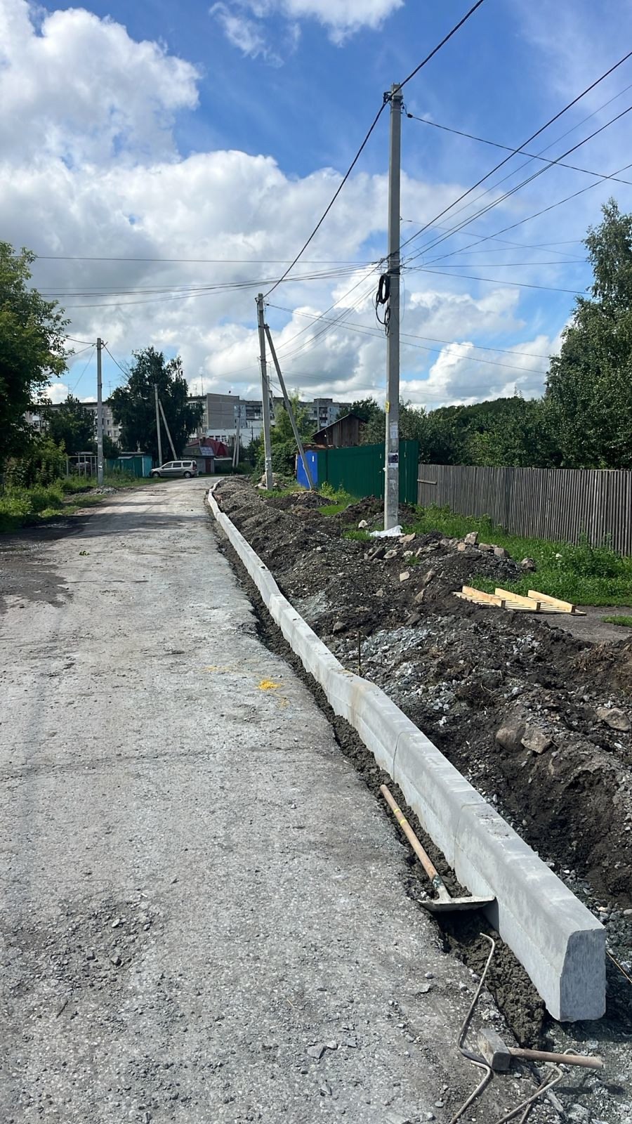 🚧 Внимание, водители и пешеходы! Изменения на ул. Жуковского.
В настоящее время ведется строительство тротуара шириной 1,5 м по ул. Жуковского в г. Оби | Сетка — социальная сеть от hh.ru