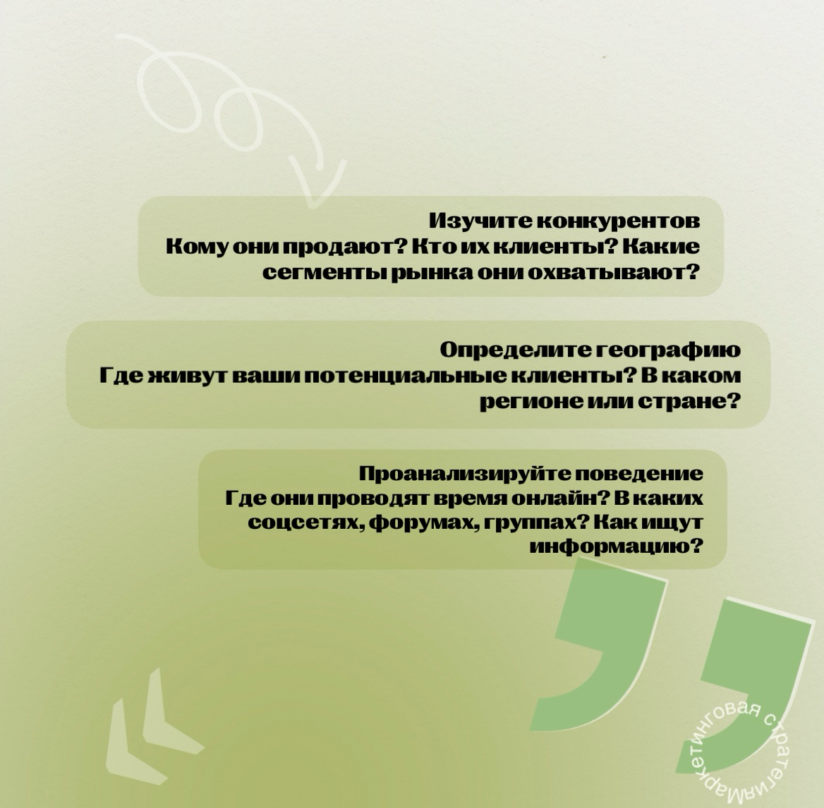 Этот чек-лист поможет вам четко понять, кто именно ваша (ЦА) | Сетка — социальная сеть от hh.ru
