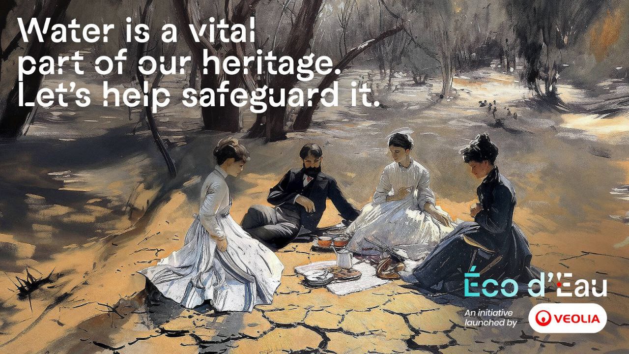 🏜Засуха XXI века глазами импрессионистов (и искусственного интеллекта)
Veolia, французская многопрофильная компания, специализирующаяся на поставке и очистке воды, а также на коммунальном обслуживании... | Сетка — социальная сеть от hh.ru