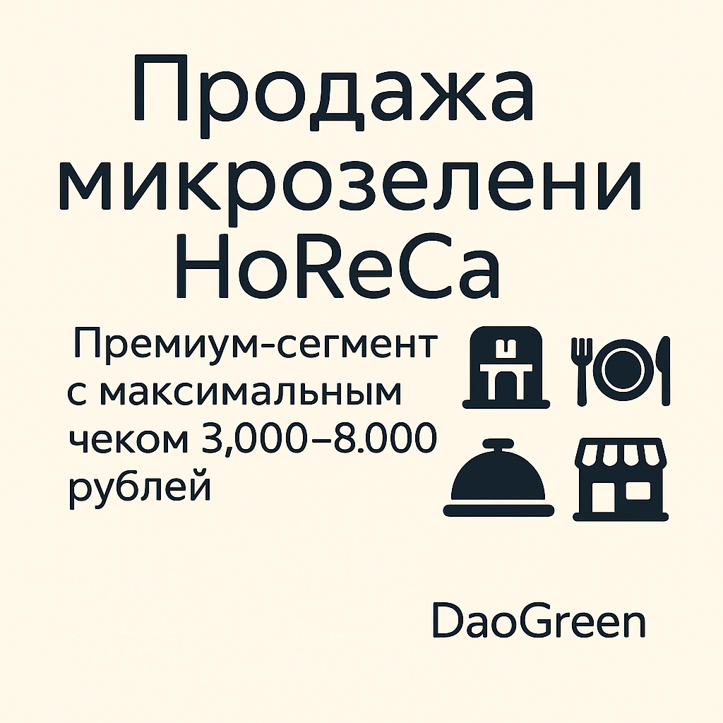 Рынок HoReCa | Сетка — социальная сеть от hh.ru