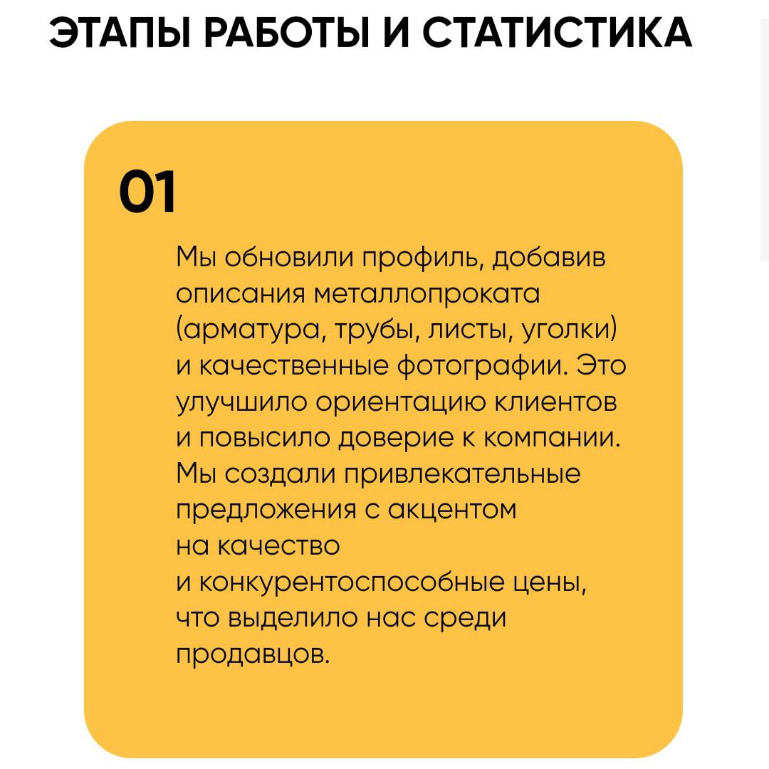 Кейсы лучше всего показывают результаты нашей работы!
Привет, коллеги.
Делюсь очередным успешным кейсом нашего рекламного агентства 😊
Сегодня расскажу про продвижение металлопроката на Авито | Сетка — социальная сеть от hh.ru