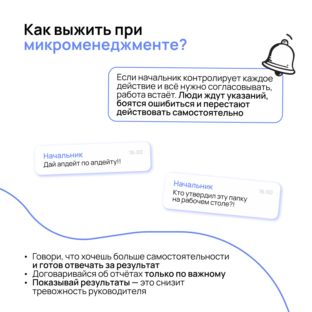 Что сильнее мешает работе — постоянный контроль или бардак? | Сетка — социальная сеть от hh.ru