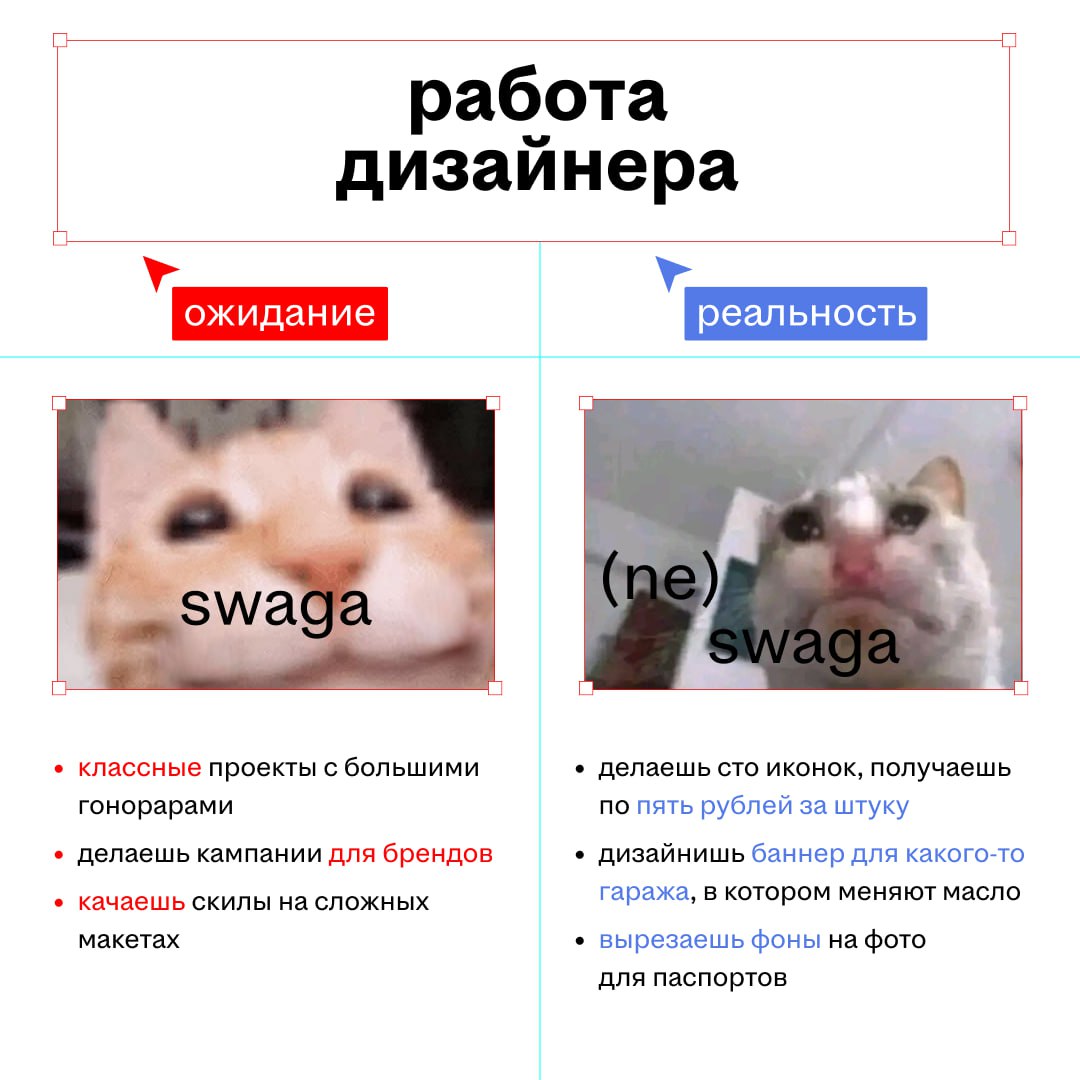 всратые подработки тоже часть пути
даже в самом крутом портфолио есть такая работа, которую и вычеркнуть жалко, и о которой всерьёз не расскажешь потом на собесе, потому что это было странно и кринжов... | Сетка — социальная сеть от hh.ru