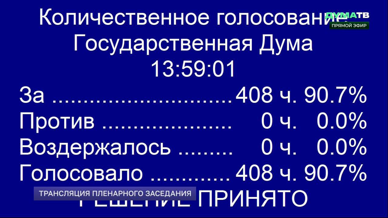 В общем-то принятие закона о платформенной экономике приняли единогласно, уже в первом чтении 🙈
То есть без доработок и вообще без правок в супер рамочном Лайт формате
Конечно, это ещё стоит проверить... | Сетка — социальная сеть от hh.ru