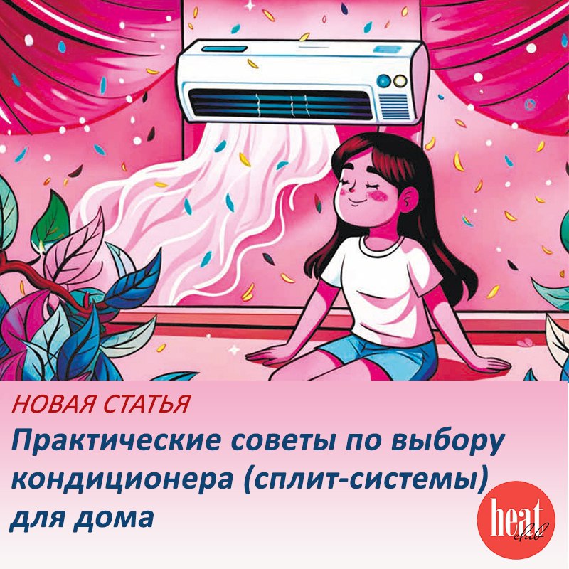 В журнале HeatClub вышла новая статья : "Практические советы по выбору кондиционера (сплит-системы) для дома"
В современном мире кондиционер стал неотъемлемой частью комфортной жизни, особенно в услов... | Сетка — социальная сеть от hh.ru