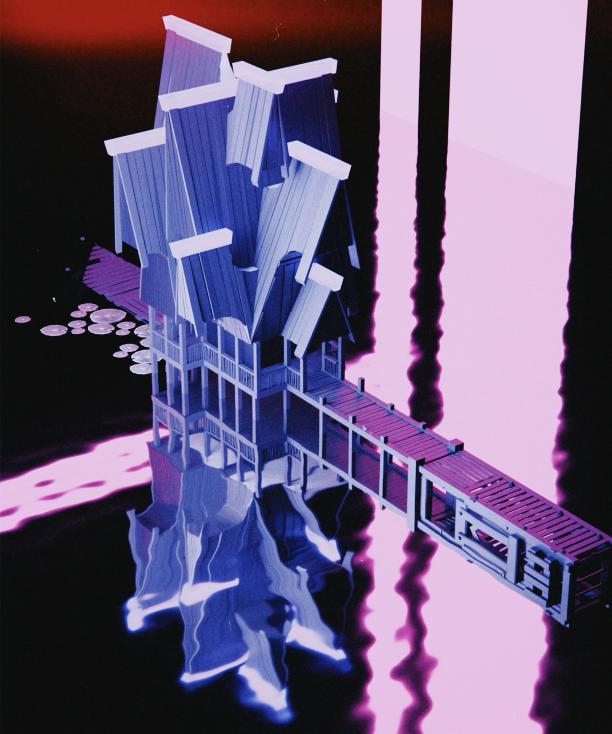 Серия домов # 1
Моделирование, визуализация, Blender
март 2024 - июль 2025
https://www.artstation.com/artwork/x3Pw5m | Сетка — социальная сеть от hh.ru