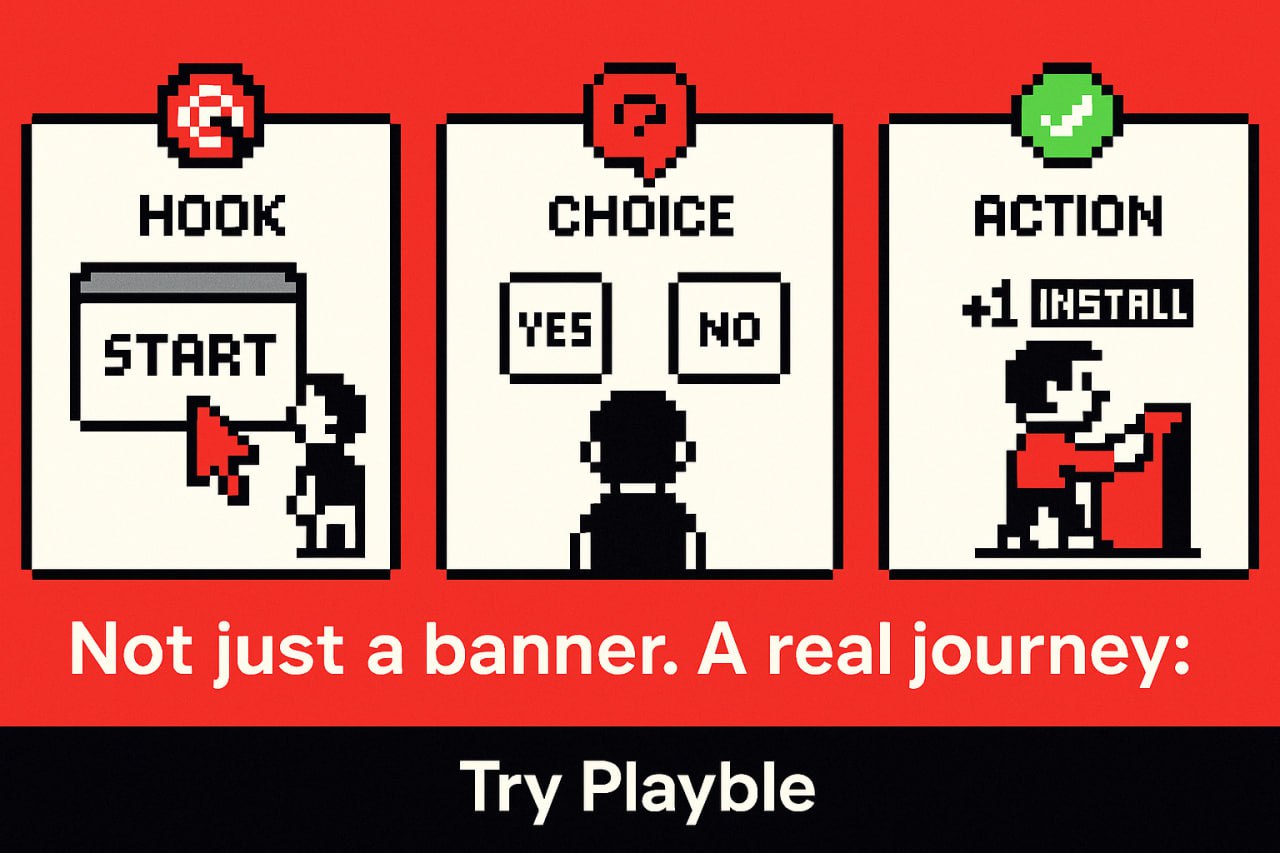 💔 Playble ≠ просто “игровой баннер” | Сетка — социальная сеть от hh.ru