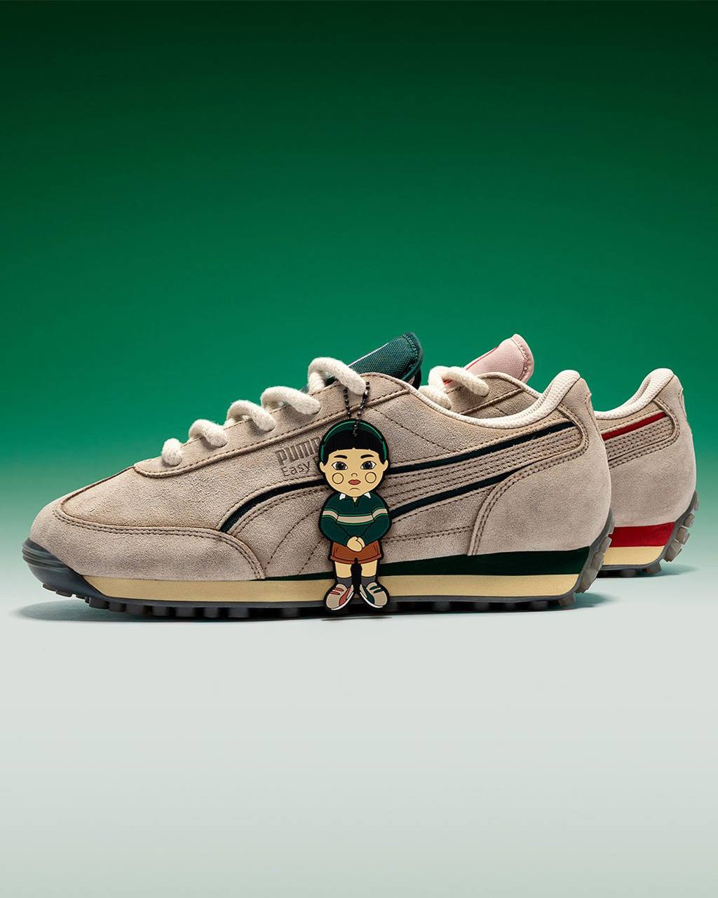 ОООО, Puma заколлабилась с 3 сезоном Игры в кальмара и анонсировала два вида новых кроссовок по шоу:
🍕 Palermo — вдохновлены игрой в прятки, с вышивкой в цветах той самой площадки для игр | Сетка — социальная сеть от hh.ru
