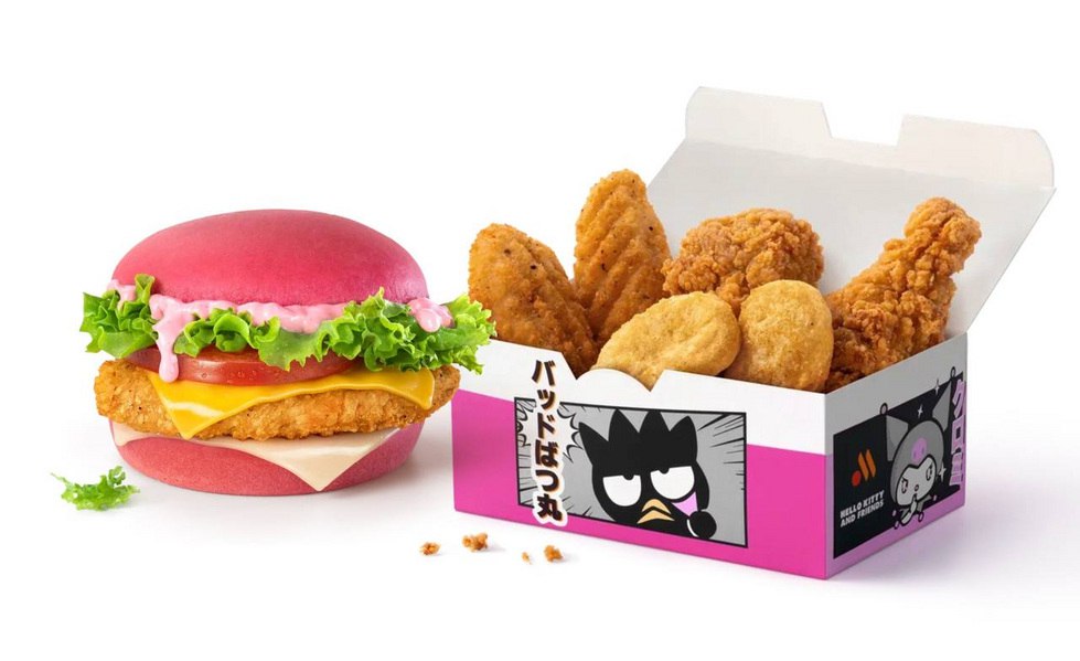 В коллабе Вкусноточки и Hello Kitty НЕ будет игрушки. Только бургер, мороженое и набор курочки.
решили не рисковать, ограничились розовой булочкой 😻 | Сетка — социальная сеть от hh.ru