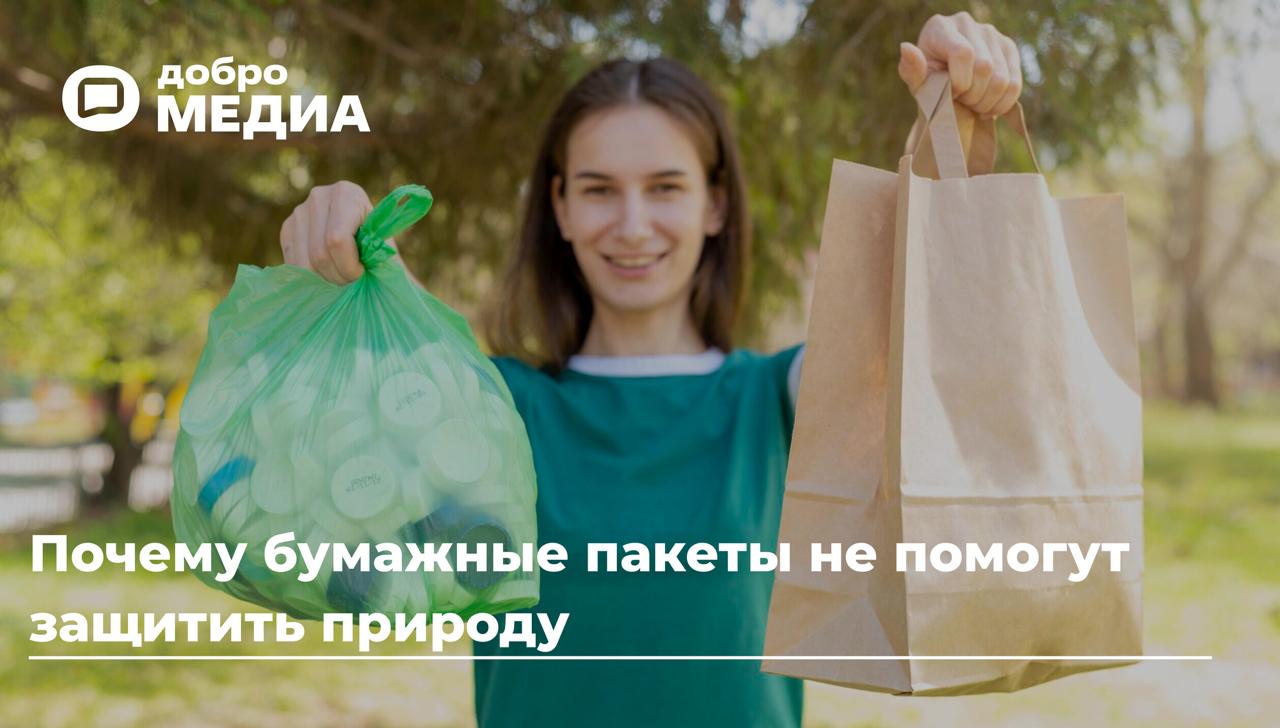 🌱 Почему бумажные пакеты не помогут защитить природу
В последние годы набирает обороты мода на осознанное потребление | Сетка — социальная сеть от hh.ru
