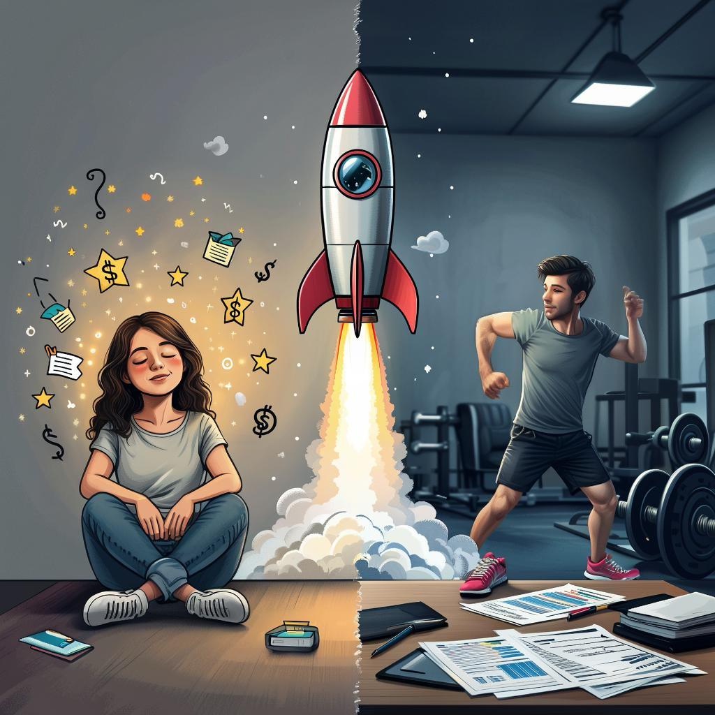 🚀 Хочешь достичь цели или просто "хотеть хотеть"?
Многие из нас уверены, что стремятся к цели. Но если копнуть глубже — окажется, что на самом деле им нравится не результат, а сам процесс желания | Сетка — социальная сеть от hh.ru