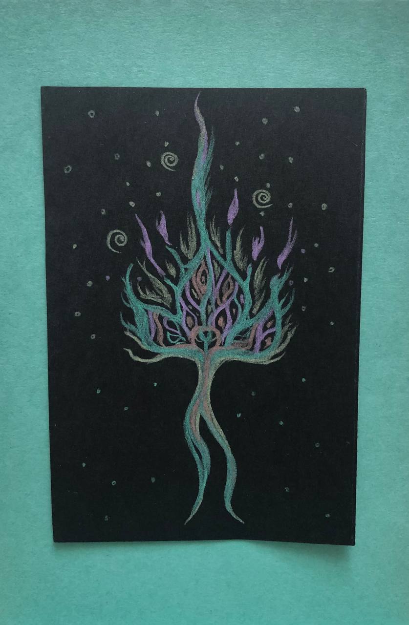 🌀😬Абстракции волнительные, или
вот что получается, когда очень волнуешься.
Повод для волнения — предзащита этнического проекта. Мой первый опыт | Сетка — социальная сеть от hh.ru