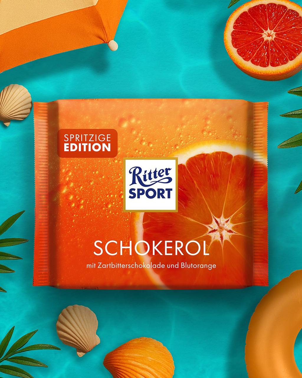 Лол, Ritter sport показал шоколадку со вкусом популярного коктейля Апероль и назвал его Шокероль.
Самая лучшая шоколадка для лета 😃 | Сетка — социальная сеть от hh.ru