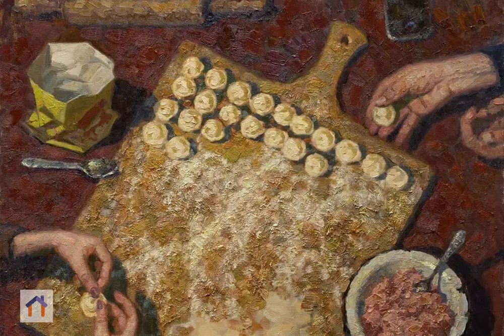 Наташа в минуты тоски и сомнений
обычно садится и лепит пельмени | Сетка — социальная сеть от hh.ru