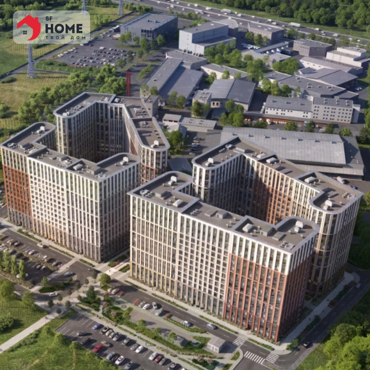 SF представляет комплекс апартаментов, расположенный в перспективном районе Говорово на юго-западе Москвы. Комплекс сочетает в себе комфорт городской жизни и близость к природе | Сетка — социальная сеть от hh.ru