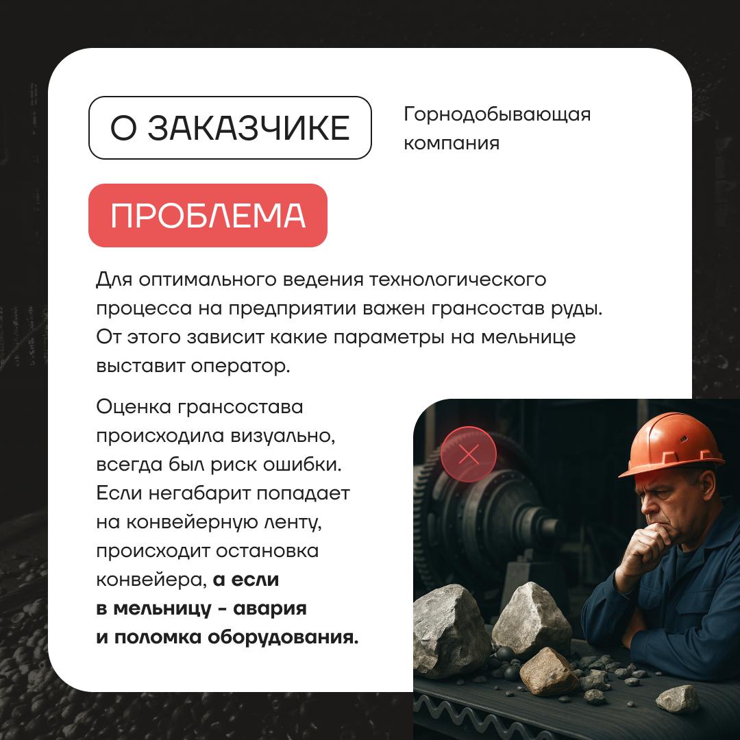👍 Как мы автоматизировали анализ грансостава руды
Вводим новую традицию — делиться в соцсетях реализованными кейсами | Сетка — социальная сеть от hh.ru