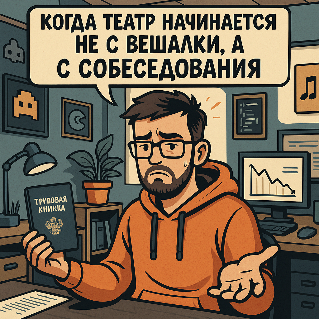 Когда театр начинается не с вешалки, а с собеседования 🎭 | Сетка — социальная сеть от hh.ru