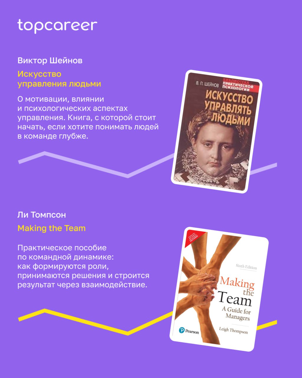📚8 книг, которые помогут управлять командами осознанно и уверенно
Работать с людьми — это каждый день балансировать между результатом и отношениями, делегированием и поддержкой, контролем и доверием | Сетка — социальная сеть от hh.ru