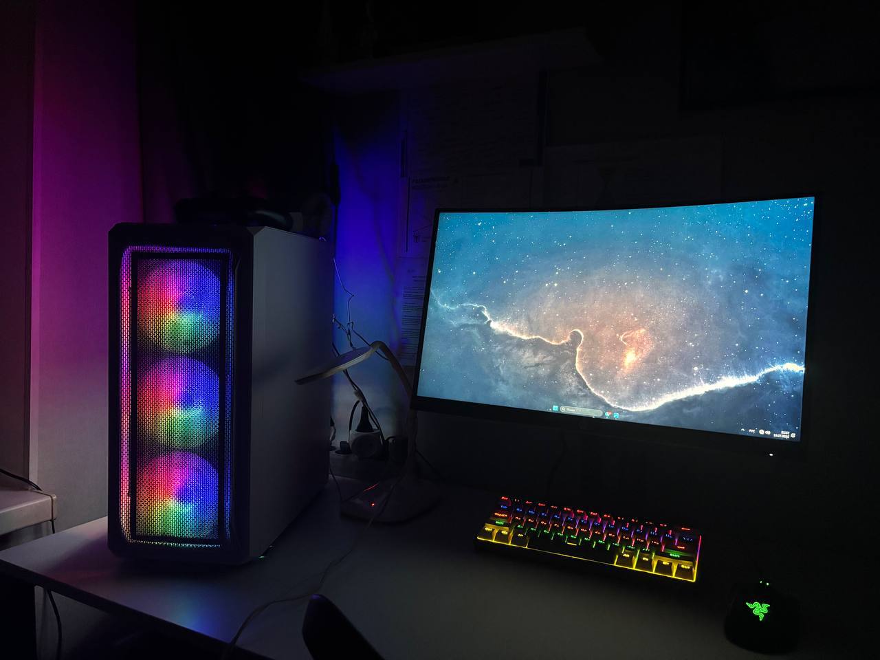 #ПК доп работа для портфолио, собрал другу компьютер | Сетка — социальная сеть от hh.ru