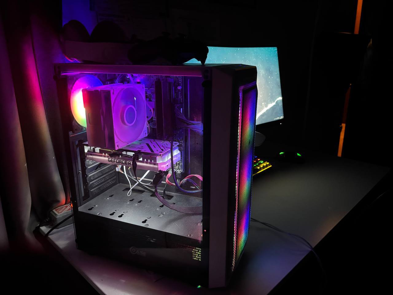 #ПК доп работа для портфолио, собрал другу компьютер | Сетка — социальная сеть от hh.ru