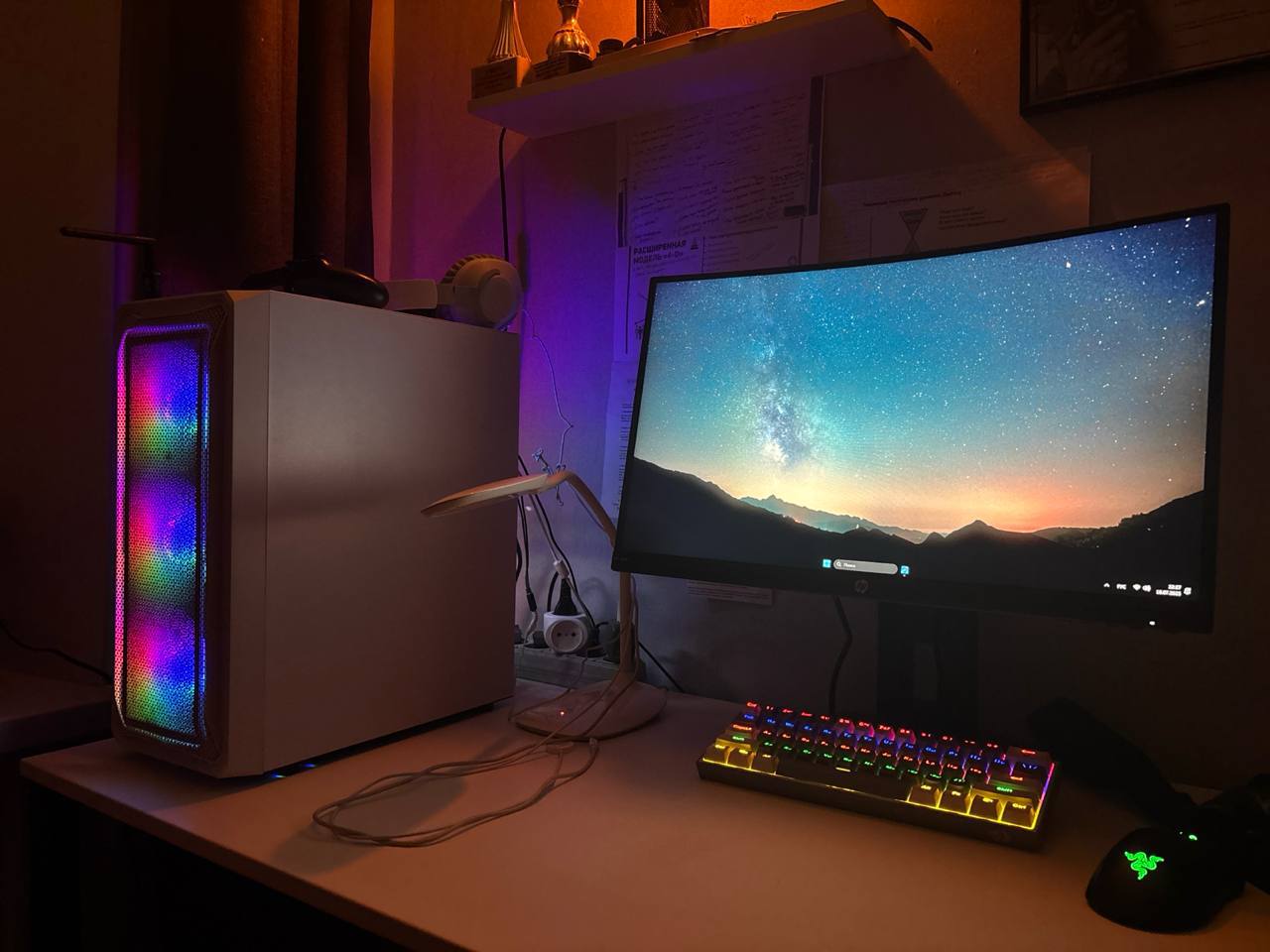 #ПК доп работа для портфолио, собрал другу компьютер | Сетка — социальная сеть от hh.ru