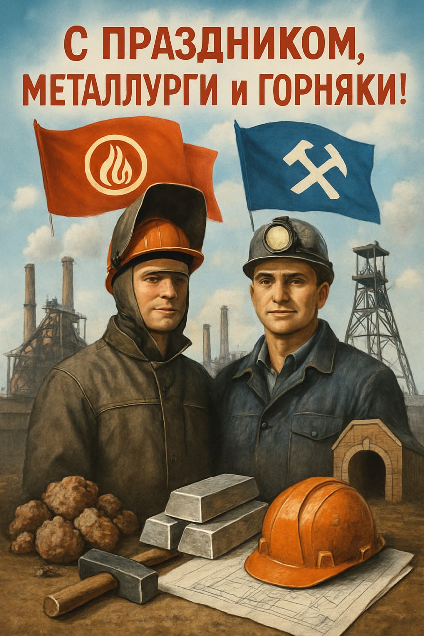 ✨ История возникновения праздника День металлурга 🛠⚙️
Каждый третий июльский выходной россияне отдают честь представителям важной отрасли — работникам металлургического сектора | Сетка — социальная сеть от hh.ru