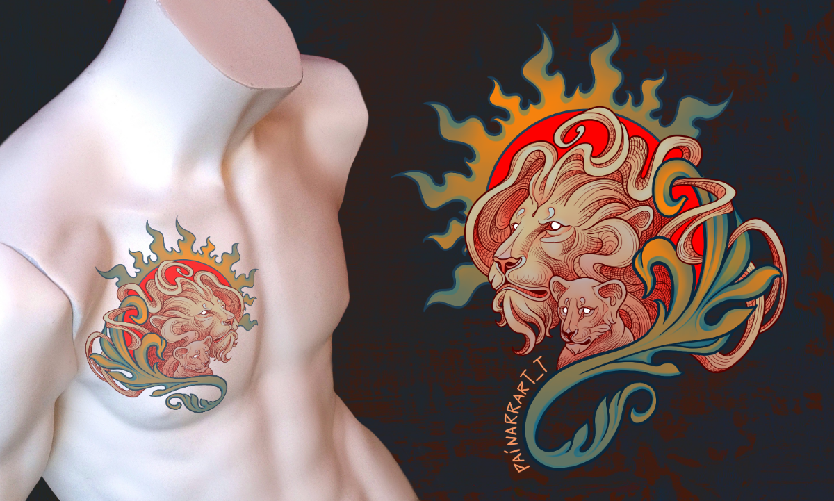 Тату-дизайн, выстроенный с уважением к линии | Сетка — социальная сеть от hh.ru